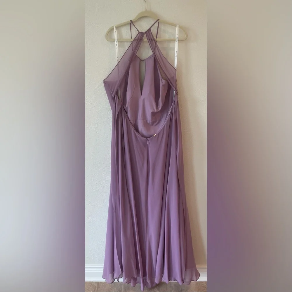 Azazie | Evaleen Bridesmaid Dress | Size A22 | Wisteria - Picture 7 of 9